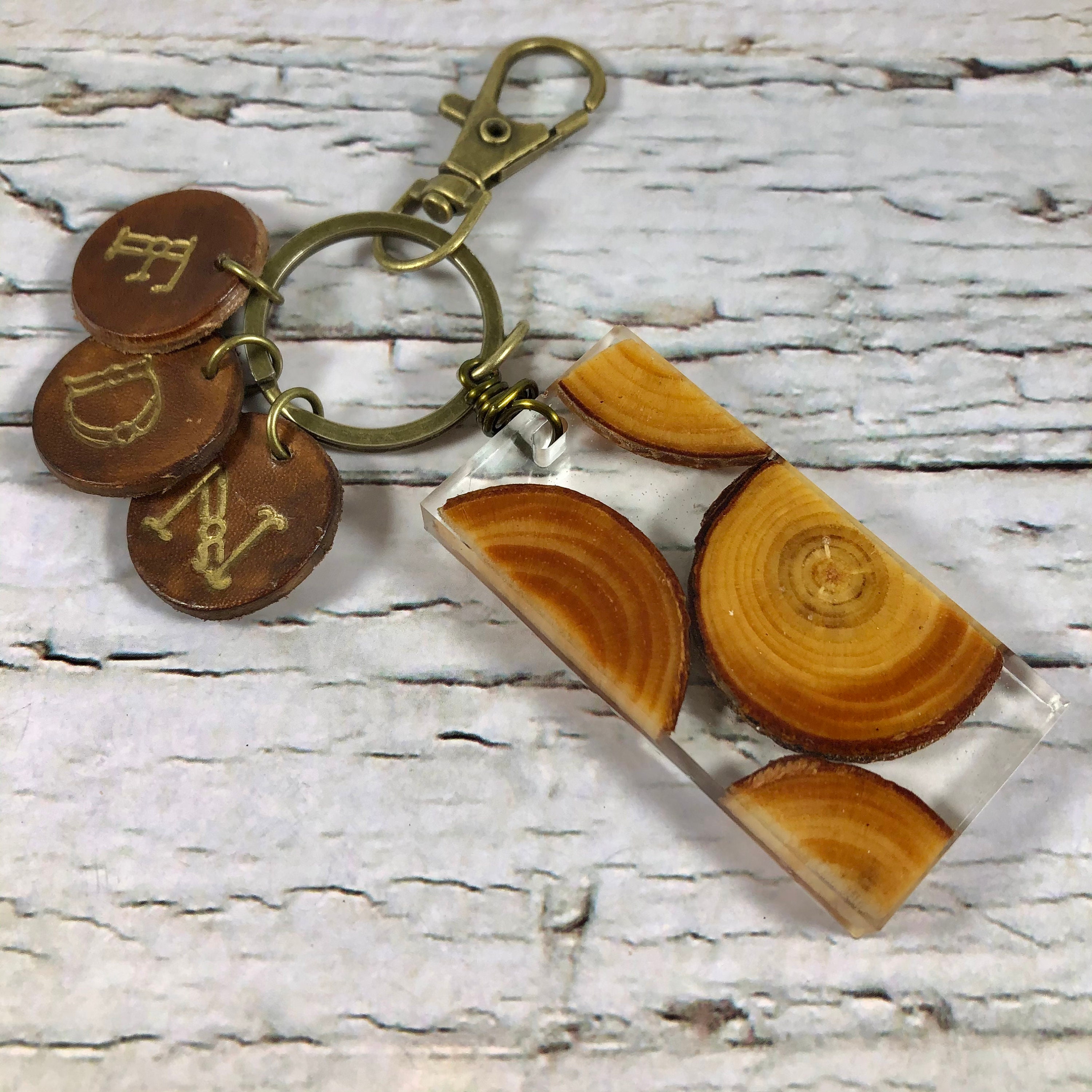 Monogram Keychains for Women Gold Keychain Personalized -  Canada