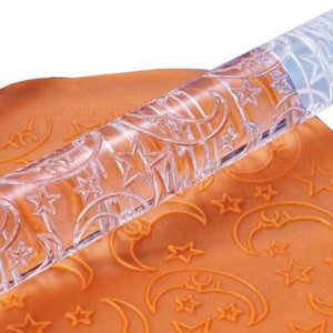 16cm 6.2inch Acrylic Rolling Pin Seamless Rolling Pin Clay Roller