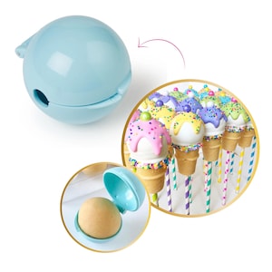 Cake Pop Mold, New + Improved, Round, 1.1oz with Air Pocket