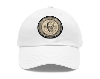 INSTITUTION Dad Cap with Leather Strap.
