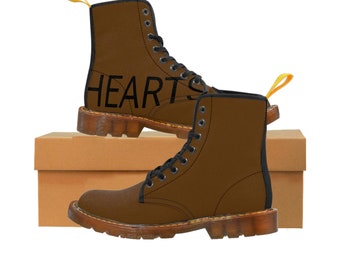 SPADES OF HEARTS Men&#39;s Canvas Boots