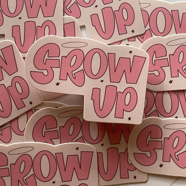 GROW UP Sticker Set | Bratz Inspired Set, Grow Up Song, Bratz Rock Angelz | sweetmilkdesigns