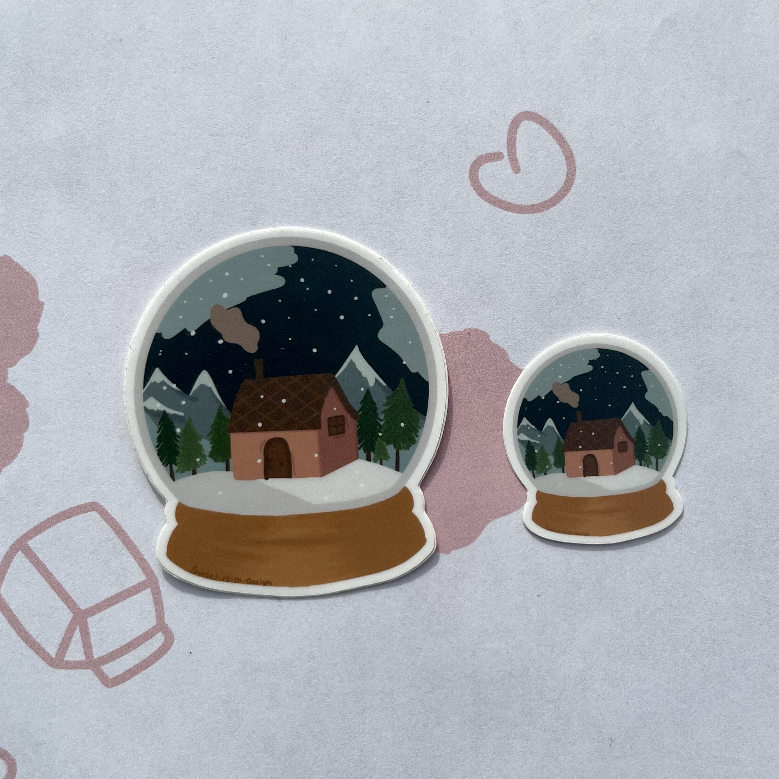 CABIN SNOW GLOBE | Cozy Winter Cabin, Snow Globe, Scenery ...