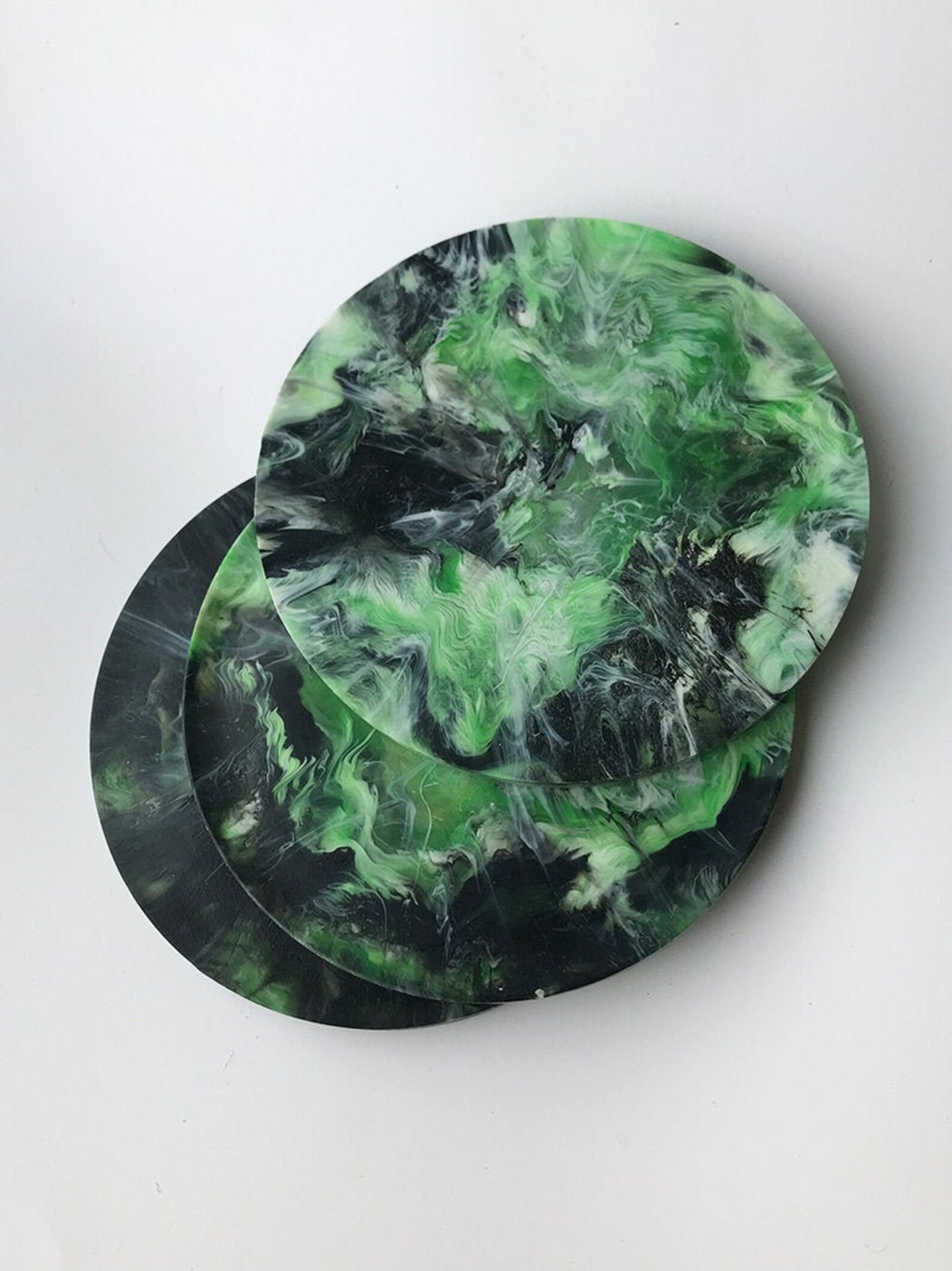 Recycled Plastic Coaster Set Handmade in the U.K. Etsy