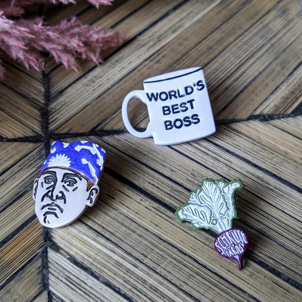 The Office Pins Etsy