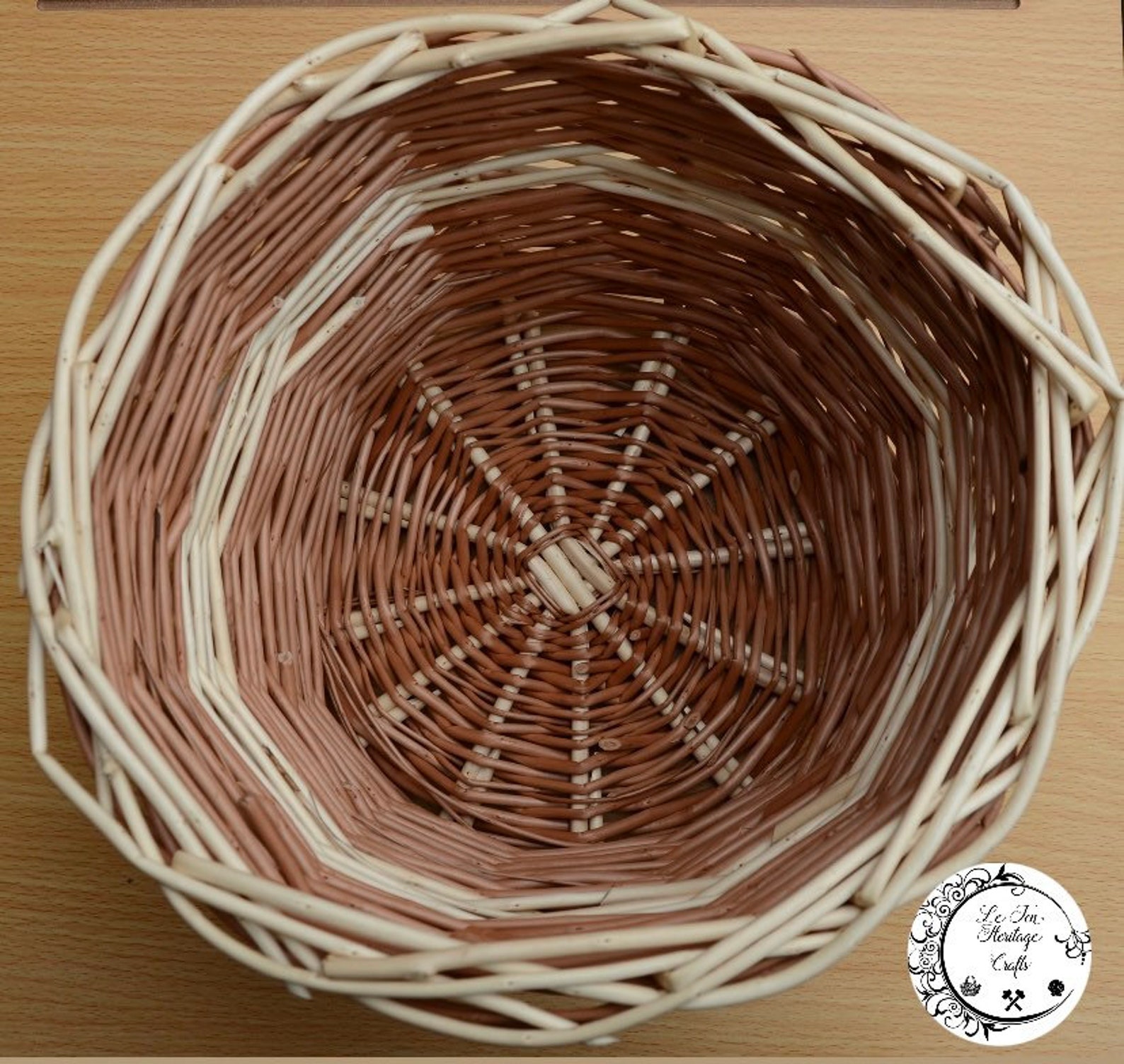 Handmade multipurpose willow basket. Etsy