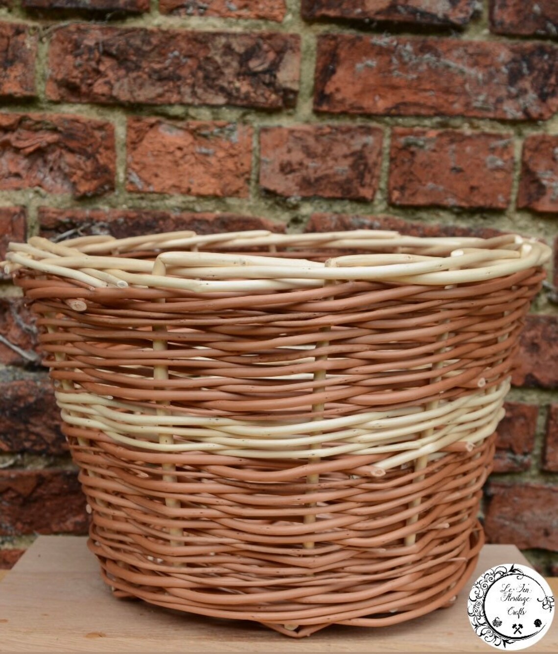 Handmade multipurpose willow basket. Etsy