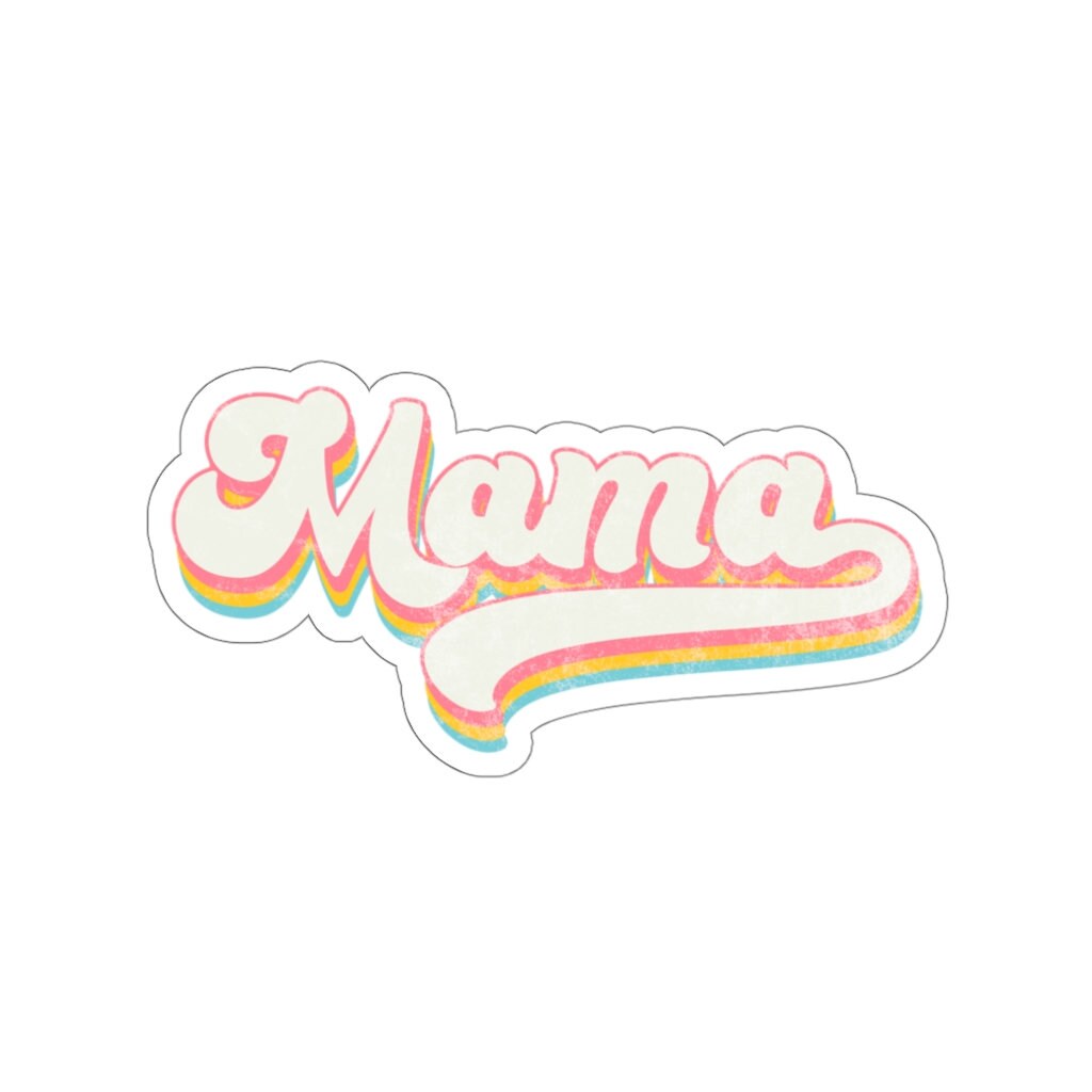 Mama sticker mom sticker momma sticker mother sticker | Etsy