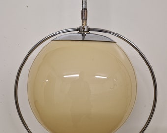 alte Deckenlampe Art Deco Saturnlampe Bauhaus Kugellampe um1930