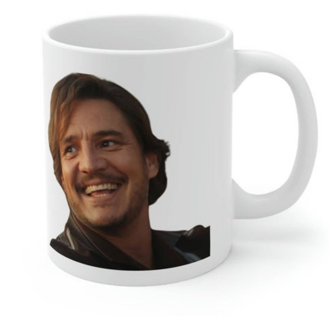 Nicolas Cage and Pedro Pascal Meme Mug Etsy