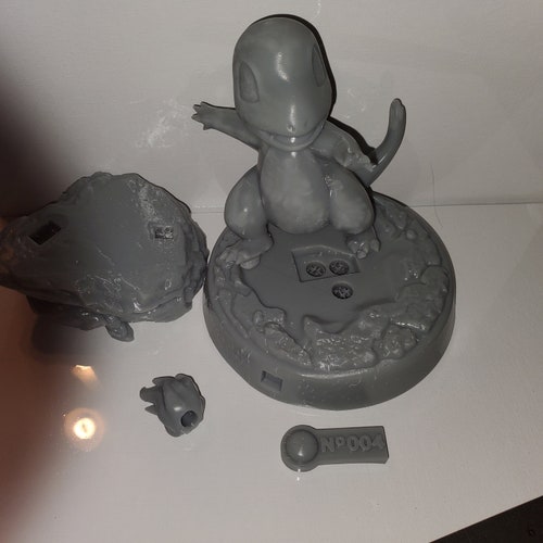 Charmander high quality 1/6 scale pokemon resin model kit | Resin 3d printed | Design by Pokedex studios