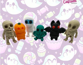 3D Printed Baby Halloween Fidgets – Articulated Spooky Toys – Creepy Halloween Desk Toy – Gothic Collectible – Halloween Party Favor