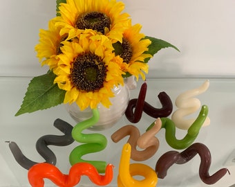 Bendy Candle | 18+ Color Options | Twist Candle | Decorative Candle
