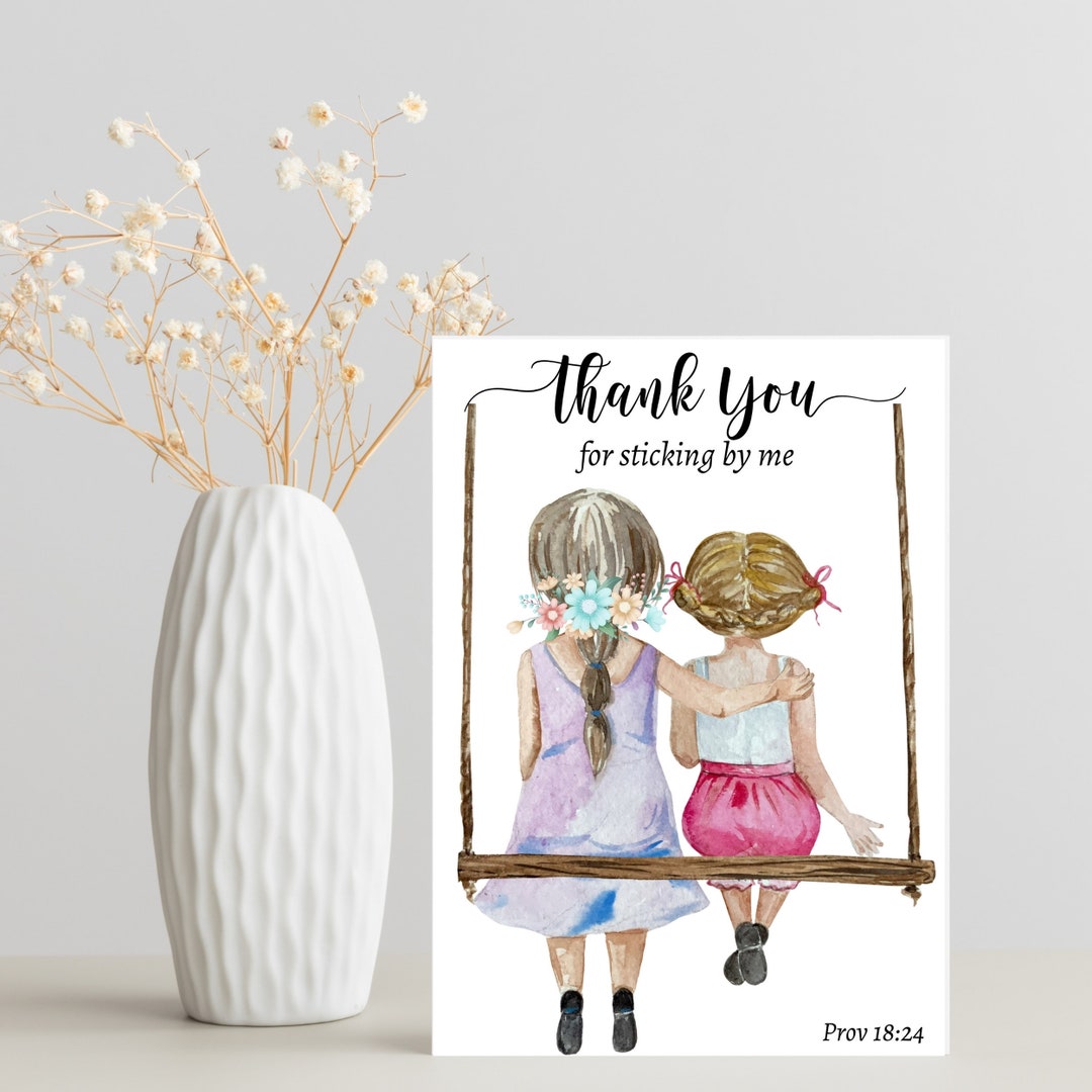 JW Thank You Card, Printable 5x7 Folded Card Digital Download - Etsy