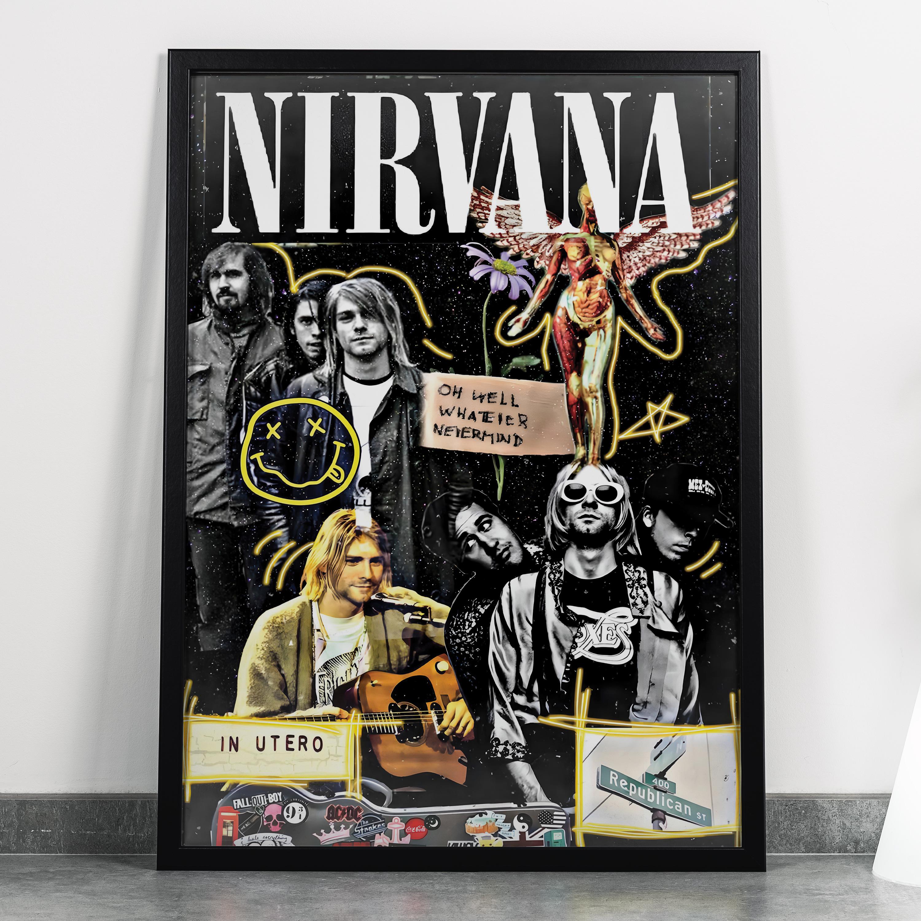Nirvana poster - Etsy 日本