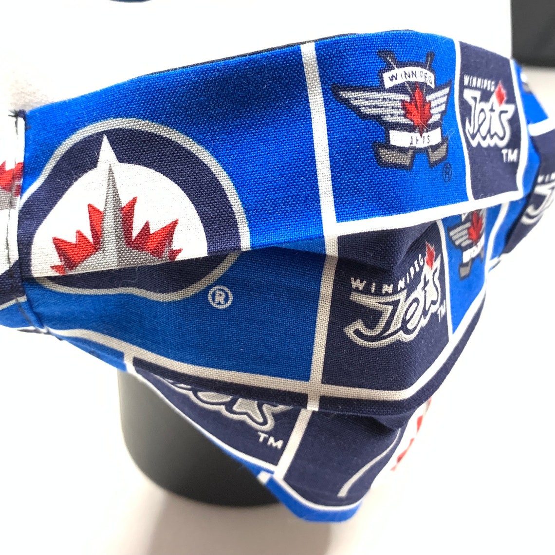 NHL Winnipeg Jets Face Mask Reusable Face Mask Covering Etsy