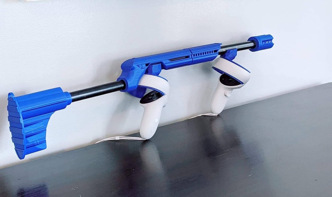 Controller assist gun stock for oculus quest 1 2 and rift S Etsy