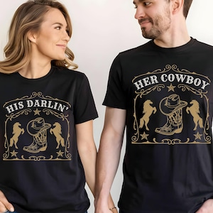 His and her cowboy shirts best sale