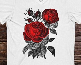 Rose flower sale printed shirts