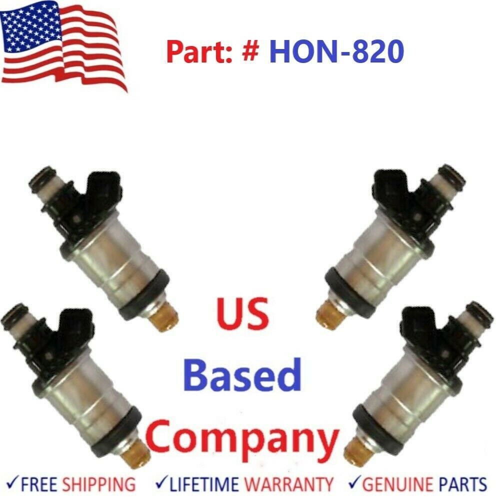 4 Fuel Injectors for 9295 Honda Civic 1.5L 1.6L I4 OEM HONDA Etsy