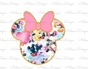 Minnie//Valentines//PNG//Digitaal bestand//Sublimatie Downloaden