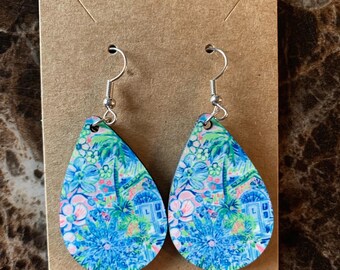 Lilly Inspired//LHouse Inspired//Pendientes de lágrima//Pendientes personalizados