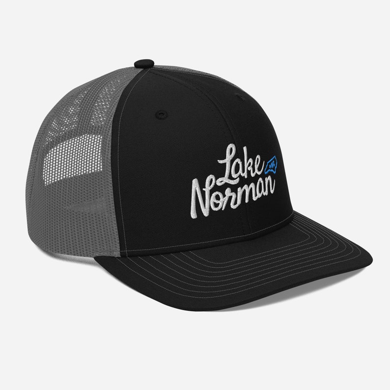 Lake Norman North Carolina Trucker Cap Etsy