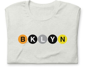 Camiseta Brooklyn New York, Bklyn, Unisex