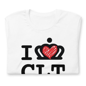 Charlotte Tshirt, I Love CLT Tee, North Carolina, Queen City, Unisex