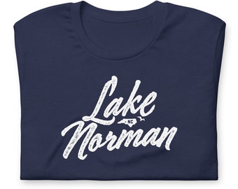 Lake Norman North Carolina, Tee Shirt, Unisex