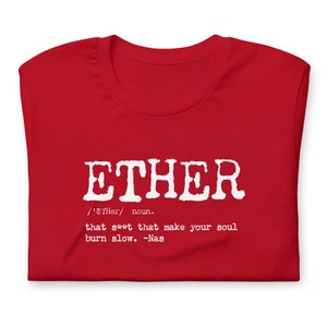 Nas Ether Hip Hop Lyric T-Shirt: Unisex Graphic Tee