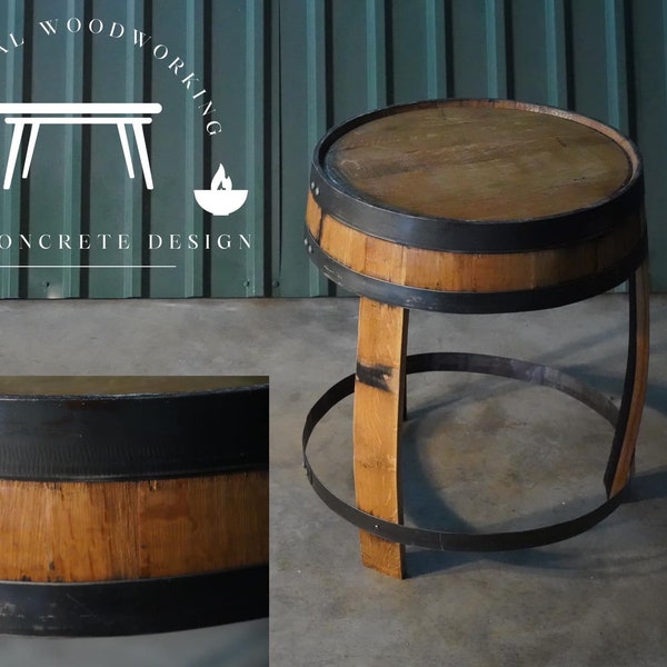 Whisky Barrel Coffee Table Etsy