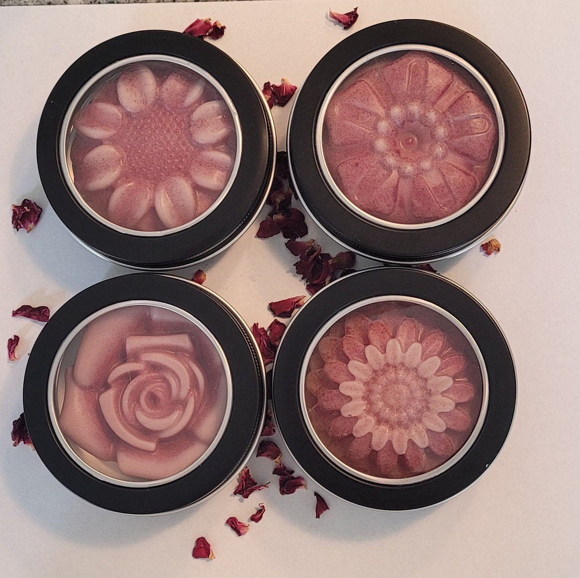 Lotion Bars in a tin container Natural lotion bars with Etsy