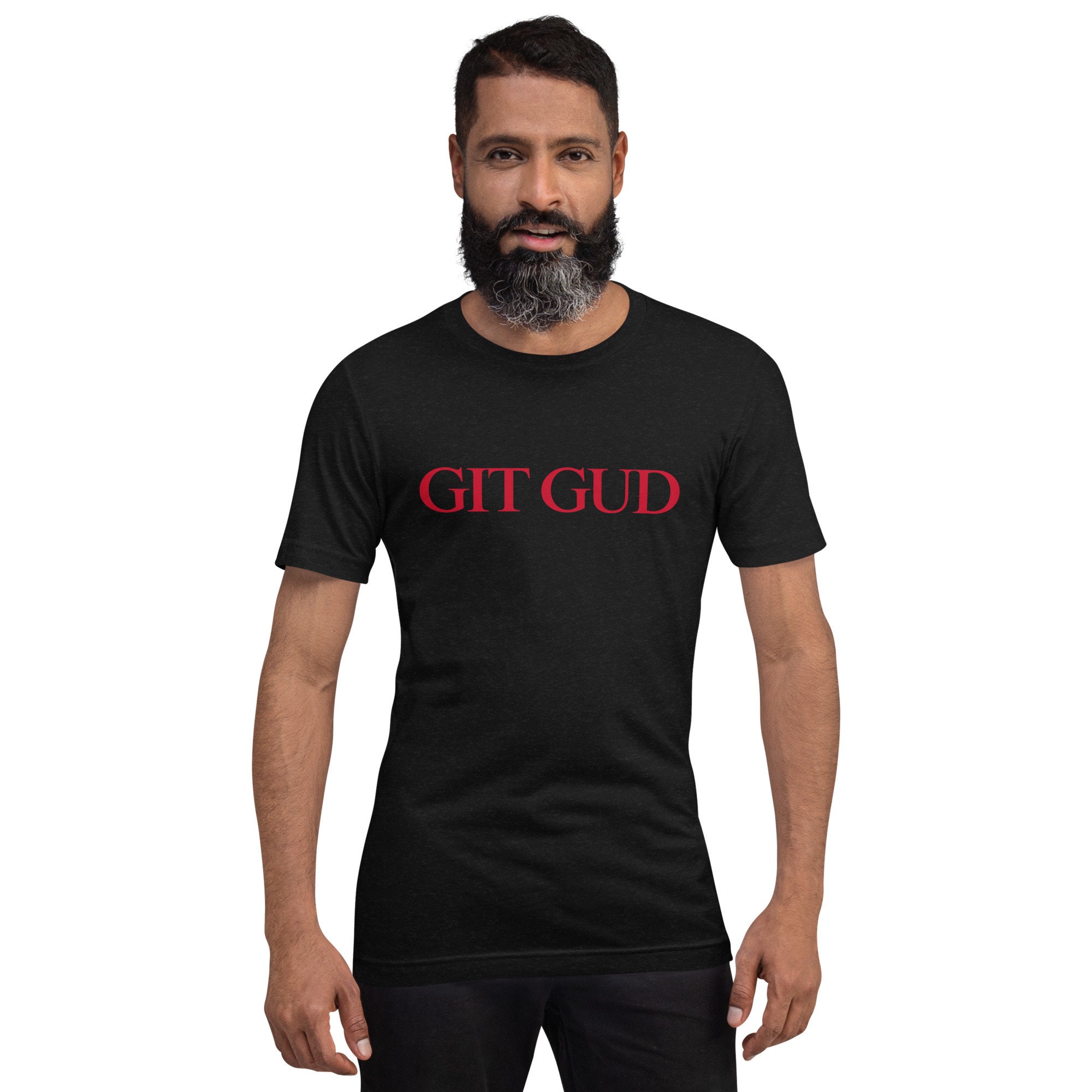 Git Gud Get Good Scrub Meme Shirt 