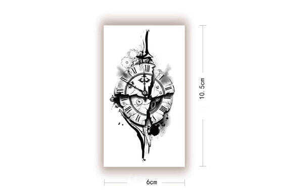66 Clock Tattoo Ideas Created With AI  artAIstry