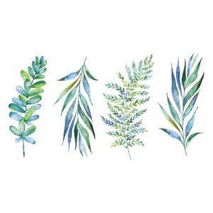 Leaves temporary tattoo, boho tattoo, leaves tattoo, Flower tattoo, Festival flower tattoo, Tiny tattoo, Girl tattoo, green leaf  tattoo