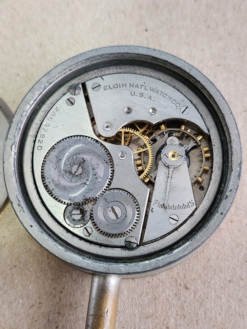 1926 Elgin Car Clock not Pocket Watch for Etsy