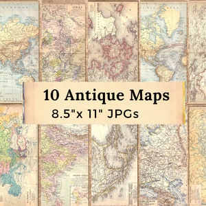 Laden Sie Antique Maps von 1875 als JPG | 8,5 x 11 Zoll | Vintage Karte Welt, Europa, USA... | Für den gewerblichen und persönlichen Gebrauch
