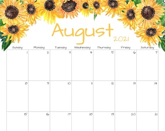 August 2021 Etsy