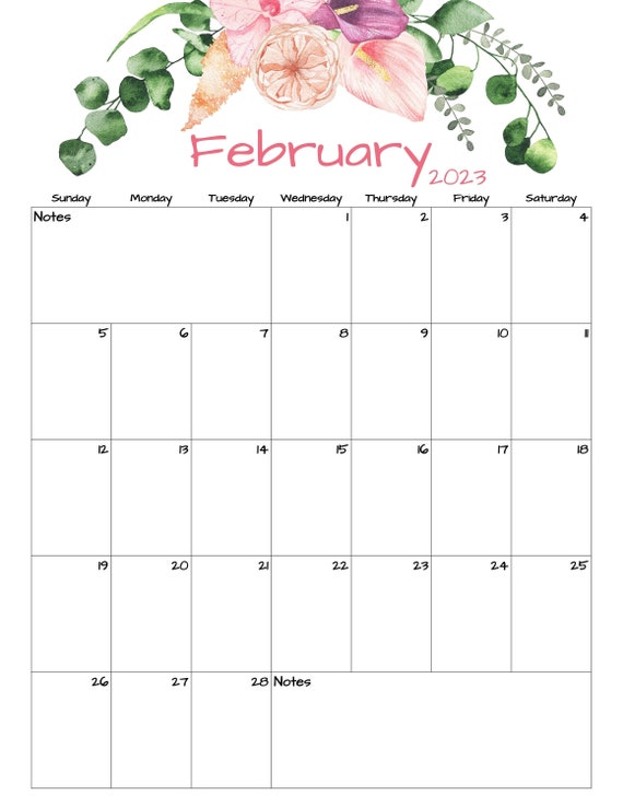 2024 February Calendar Template Fillable Isr Mandy Rozelle