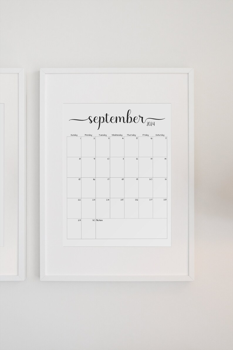 Fillable/editable September 2024 Calendar September 2024 Calendar