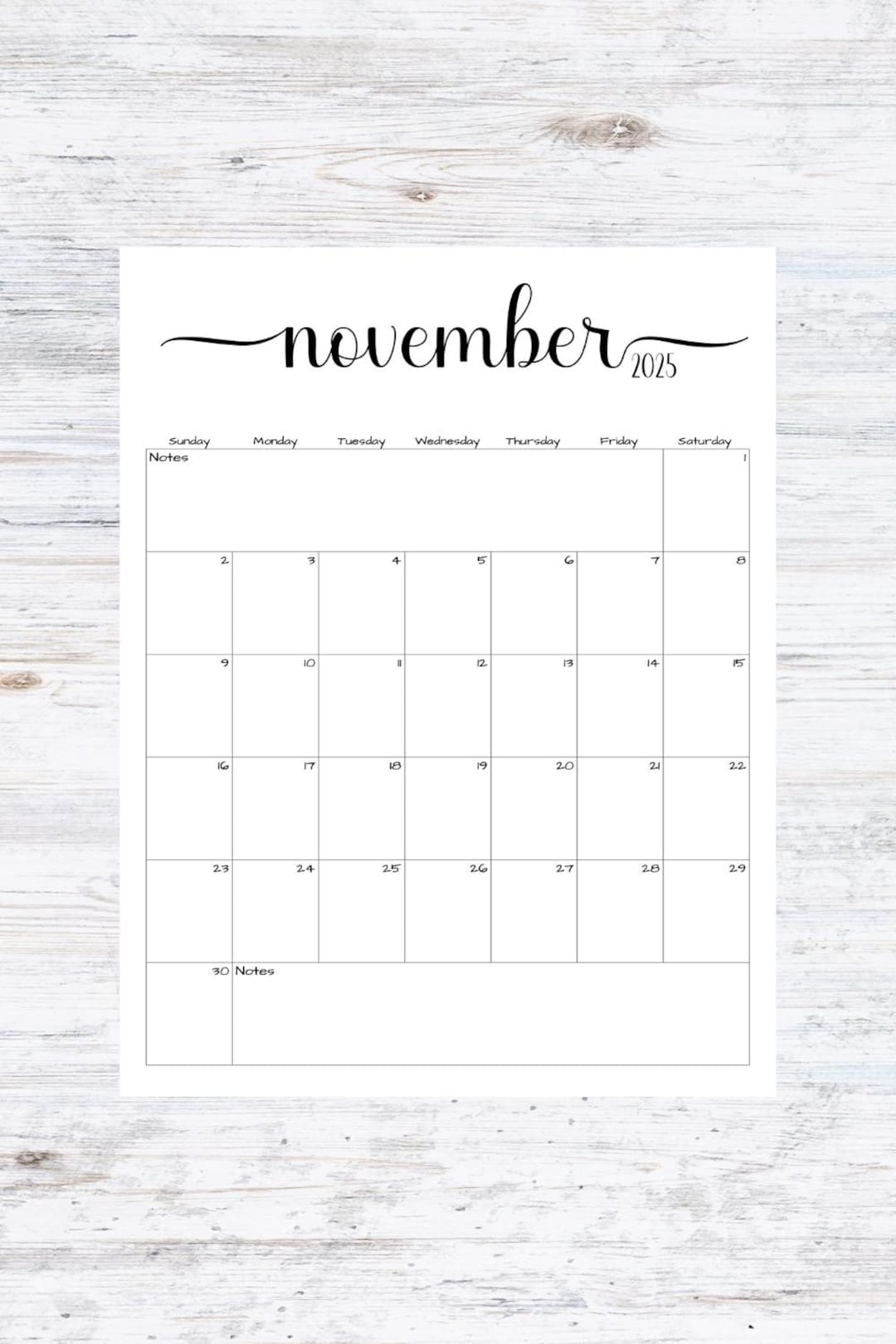 Fillable/editable November 2025 Calendar November 2025 Calendar Simple