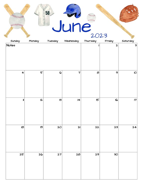 June Calendar Themes June Calendar Themes