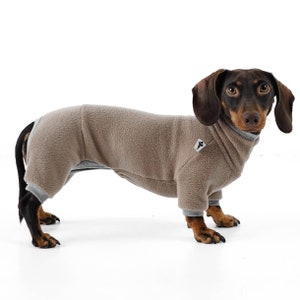 Dachshund Jumpsuit Walnut