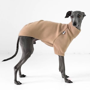 Italian Greyhound Sweater Camel