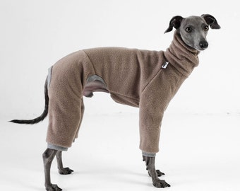 Italian Greyhound Jumpsuit Walnut