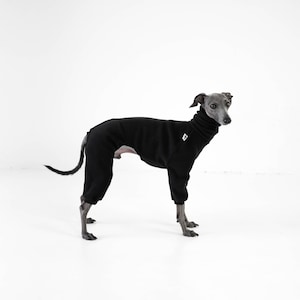 OVERALL for Italian Greyhound in black
