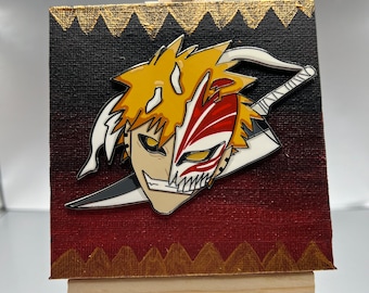 Chico de máscara hueca de anime