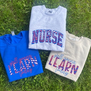 Nurses sweater teacher sweater teacher appreciation nurses appreciation buffalo teacher buffalo nurse Buffalo football buffalo new York