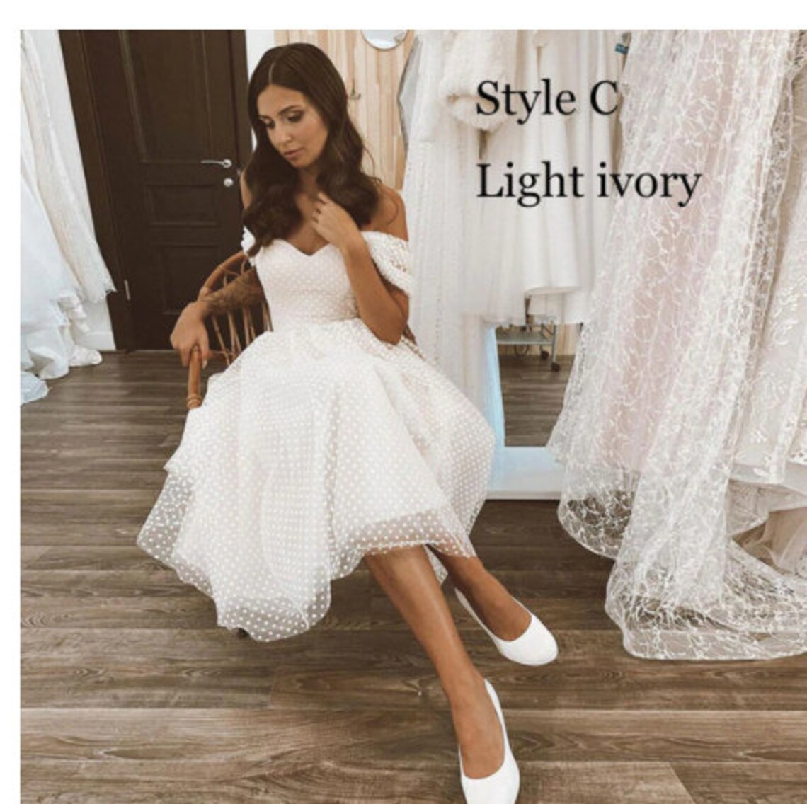Lace point long sleeves communion dresses Evening Dress prom | Etsy